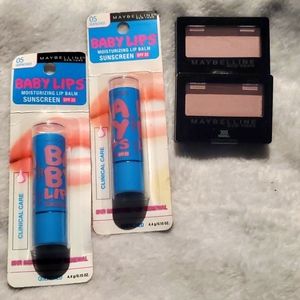 Maybelline Baby Lips & Eyeshadows 2 each